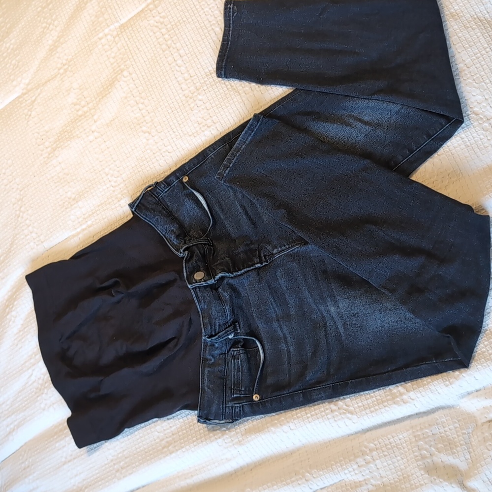 Blanqi maternity belly support skinny jeans sz 8